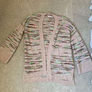 Anthropologie open front oversized sweater